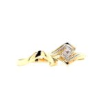 9ct Twin Set Diamond Ring