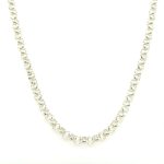SILVER ROLO TONDO CHAIN 45CM