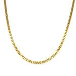 9CT YELLOW GOLD S LINK NECK CHAIN 50CM
