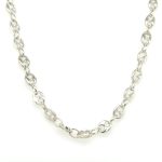 SOLID SILVER GUCCI LINK CHAIN 17.2G 38CM