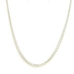 SILVER 80GA ROUNDED FRANCO NECK CHAIN