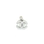 SILVER CUBIC CC PENDANT