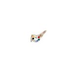 SILVER COLOUR STONE  CHARM