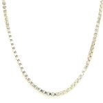 SILVER BOX NECKCHAIN 62CM