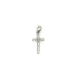 SILVER CUBIC CROSS PENDANT 02