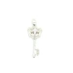 SILVER CUBIC KEY PENDANT 24