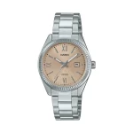 CASIO LTP-1302DD-4A2VDF LDS S/STEEL CHAMP DIAL DATE